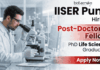Postdoctoral Fellowship at IISER Pune | Walk-in Interview postdoctoral fellowship IISER Pune recruitment research job walk-in