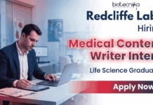Content Writer Jobs at Redcliffe Labs | Medical Writer Intern | Apply Now content writer jobs Redcliffe Labs Careers Life Science Jobs Noida