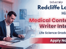 content writer jobs Redcliffe Labs Careers Life Science Jobs Noida