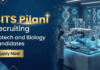 BITS Pilani Recruitment | Apply Now for Biological Sciences Jobs Apply for Biological Sciences Jobs under BITS Pilani Recruitment 2026. Project Fellow Roles for Biotechnology Graduates in Goa Campus.