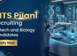 BITS Pilani Recruitment | Apply Now for Biological Sciences Jobs Apply for Biological Sciences Jobs under BITS Pilani Recruitment 2026. Project Fellow Roles for Biotechnology Graduates in Goa Campus.