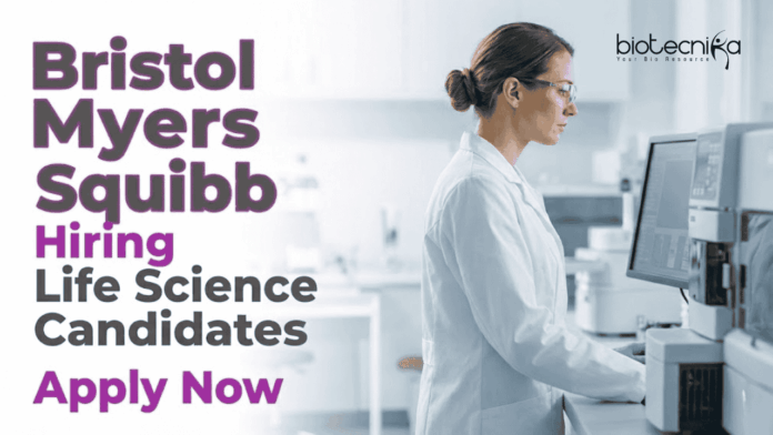 BMS (6) Apply for Life Science Jobs at BMS Hyderabad. Specialist Role in Global Quality Complaint Triage for Bio Engineering Job Professionals.