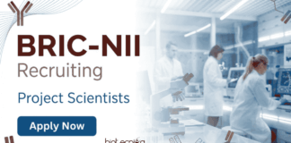 Apply for Bioinformatics Scientist Jobs at BRIC NII Delhi: Project Scientist Recruitment with AI, HPC & Immunology Research Opportunity.