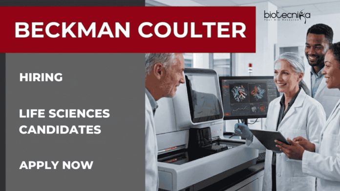 Beckman Coulter Beckman Coulter Career: Hiring Development Scientist I in Bangalore. Apply for Scientist Jobs and Life Sciences Jobs in flow cytometry R&D.