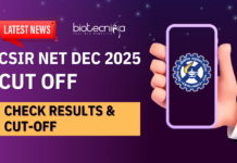CSIR NET Dec 2025 Cut-Off Released – Check Now