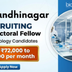 Postdoctoral Fellow at IIT Gandhinagar. Biotechnology & Biosensing Technology Candidates, Earn ₹72,000 to ₹84,000 per month.