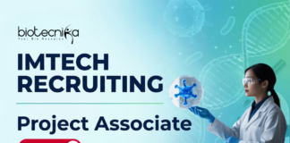 Project Associate Job at IMTECH. Agricultural Sciences Candidates, Apply Now. Research Opportunity in Chandigarh.