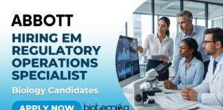 Regulatory Affairs Job at Abbott. Biology Candidates, Apply Now for EM Regulatory Operations Specialist Role. Job Opportunity in Mumbai.