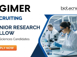 Junior Research Fellow at PGIMER. Life Sciences, Molecular Biology, Biotechnology, Bioinformatics, or Human Genetics Candidates, Apply Now