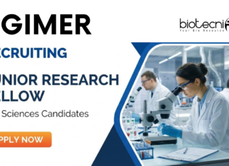 Junior Research Fellow at PGIMER. Life Sciences, Molecular Biology, Biotechnology, Bioinformatics, or Human Genetics Candidates, Apply Now