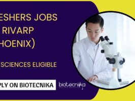 Freshers Life Science Jobs - Product Specialist Jobs - Rivarp Freshers Jobs