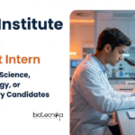 Life Science Internship: Bose Institute Recruitment 2026 offers Research Training for Students Pursuing a Career in Life Science - Apply Now