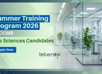 Summer Training Program at CCMB | Life Science Candidates Apply Now Apply for CSIR-CCMB Summer Training Program 2026. A Hands-On Life Science Research Internship that Offers a Meaningful Career