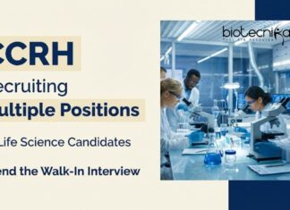 Govt Ministry of AYUSH CCRH Recruitment – Life Science Candidates Attend the Walk-In Interview CCRH Recruitment 2026 Offers Research Jobs through Walk-in Interviews, Ideal for Candidates Seeking a Stable & Rewarding Life Science Career.