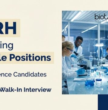Govt Ministry of AYUSH CCRH Recruitment – Life Science Candidates Attend the Walk-In Interview CCRH Recruitment 2026 Offers Research Jobs through Walk-in Interviews, Ideal for Candidates Seeking a Stable & Rewarding Life Science Career.
