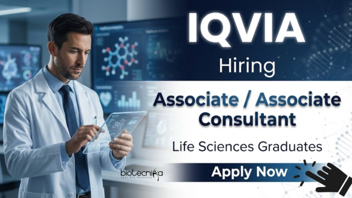 IQVIA Associate Jobs at IQVIA Careers in Life Sciences Jobs