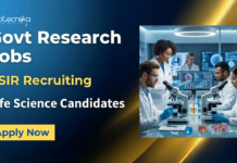 Govt Research Job Vacancies at CSIR | Earn Upto Rs 42,000 per month | Life Science Candidates Apply Now Apply for CSIR Recruitment in Mumbai. Research Jobs for Life Sciences Candidates in ADME-PK, Toxicology and Bioanalysis.