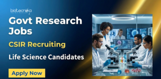 Apply for CSIR Recruitment in Mumbai. Research Jobs for Life Sciences Candidates in ADME-PK, Toxicology and Bioanalysis.