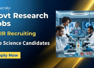 Apply for CSIR Recruitment in Mumbai. Research Jobs for Life Sciences Candidates in ADME-PK, Toxicology and Bioanalysis.