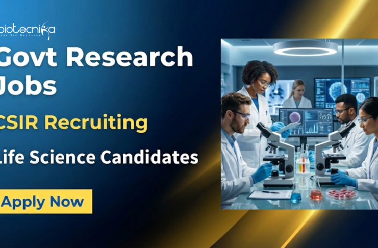 Govt Research Job Vacancies at CSIR | Earn Upto Rs 42,000 per month | Life Science Candidates Apply Now Apply for CSIR Recruitment in Mumbai. Research Jobs for Life Sciences Candidates in ADME-PK, Toxicology and Bioanalysis.