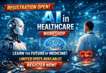 Registration open for Ai in Healthcare Workshop Ai in Healthcare