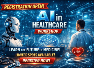Registration open for Ai in Healthcare Workshop Ai in Healthcare
