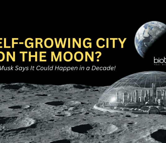 SpaceX Starship concept for building a self-growing city on the Moon before Mars mission