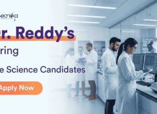 Research Associate Jobs at Dr. Reddy’s | Life Science Candidates Apply Now Apply for Research Associate Jobs at Dr. Reddy’s Laboratories for Candidates Focusing on Career in Life Sciences.