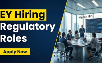 EY is Hiring for Regulatory Roles | Apply Now for Biochemistry Jobs Biochemistry Jobs. EY Careers Offer Regulatory Compliance Jobs in CSV Consulting for Life Science Professionals Seeking Global Exposure.