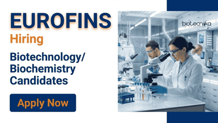 Eurofins (1) Apply for Associate Research Scientist DMPK role in Bangalore. Excellent Research Scientist Jobs opportunity for Life Science Candidates