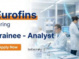Eurofins is Hiring Analytical Trainee | Food Tech Candidates Apply Now Food Tech Jobs at Eurofins Career open for Trainee Analyst roles in Gurugram. Apply for Analyst Jobs and Start your Laboratory Career today.
