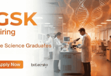 Life Sciences Jobs | GSK is Hiring Regulatory Specialist | Apply Now Life Sciences Job under GSK Careers. Apply for CMC Jobs in Regulatory Affairs with Global Submission Exposure and Hybrid Work Model.