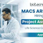 Project Assistant Job ARI Pune Life Sciences Job Microbiology Job