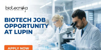 Biotech Job at Lupin, Pune. Apply Now For Executive - Production Mammalian role. Bioreactors & GMP expertise required.