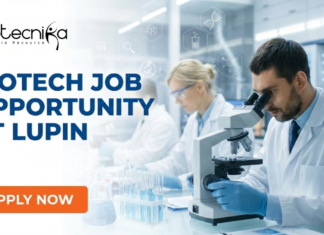 Biotech Job at Lupin, Pune. Apply Now For Executive - Production Mammalian role. Bioreactors & GMP expertise required.