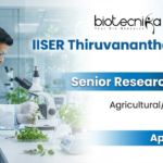 Senior Research Fellow IISER Recruitment Agricultural Job