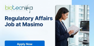 Regulatory Affairs Job at Masimo. Life Sciences Candidates, Apply Now. Manage CDSCO/BIS Filings for Medical Devices.