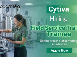 Biotech Job at Cytiva Field Service Trainee Kolkata Life Science Jobs