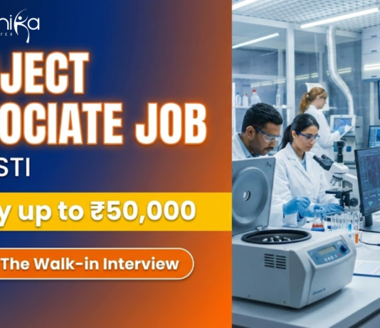 Project Associate Job at THSTI. Life Sciences Candidates, Attend The Walk-in Interview. Salary up to ₹50,000.