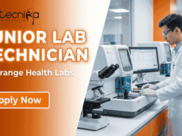 Lab Technician Job at Orange Health Labs. Biochemistry, Clinical Pathology, Hematology Candidates, Apply Now.