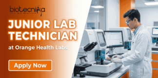 Lab Technician Job at Orange Health Labs. Biochemistry, Clinical Pathology, Hematology Candidates, Apply Now.