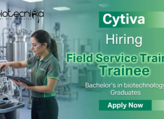 Biotech Job at Cytiva Field Service Trainee Kolkata Life Science Jobs