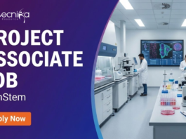 Project Associate Job at InStem. Life Sciences, Biotechnology, or Regenerative Medicine Candidates, Apply Now