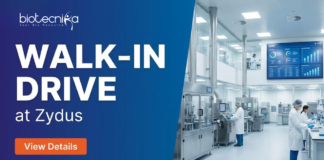 Microbiology Job at Zydus Healthcare Limited. Masters Candidates, Attend The Walk-in Interview for Quality Control Roles.