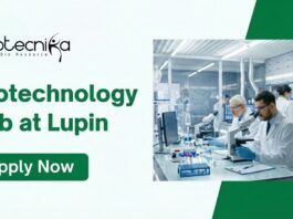Biotechnology Job at Lupin. Masters Candidates Apply Now For Officer – GMP Compliance Role. Job Opportunity in Pune.