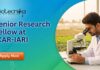Senior Research Fellow at ICAR-IARI. Life Sciences, Agricultural Sciences, Botany, Plant Biotechnology or related fields Candidates, Apply Now