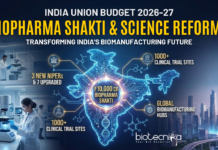 India Union Budget 2026–27 outlines Biopharma Shakti, clean tech, and science-driven reforms shaping India’s industrial future.