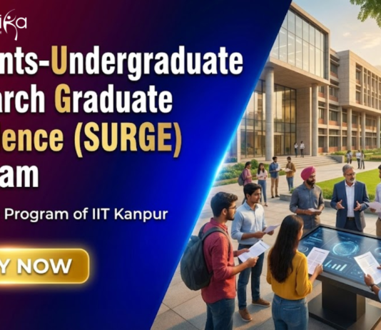 Registration for the SURGE 2026 Internship Program at IIT Kanpur is open! Apply for this premier internship program.