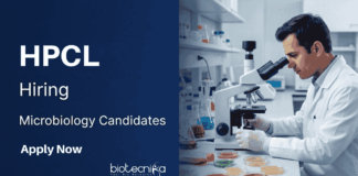 Govt HPLC Is Hiring for Officer Position | Apply Now for Microbiology Jobs HPCL Recruitment: Microbiology Jobs Opportunity in biofuel industry for Experienced Life Science Professionals, Apply For Officer Role.
