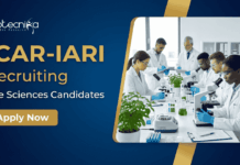 Govt Research Jobs at ICAR-IARI | Apply Now for Career in Life Science Research Apply for IARI Recruitment 2026 offering Research Jobs. Life Science Research positions available in Genetics & Molecular Breeding projects.